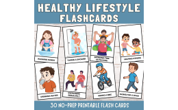 Maintaining a Healthy Lifestyle Flashcards | 3-Part Health & Wellness