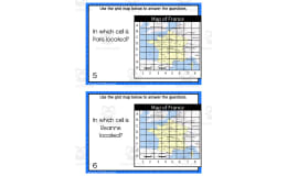 Map Skills Task Cards + Boom Cards