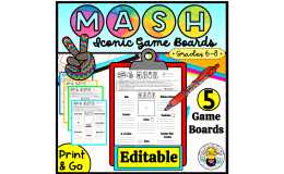 MASH Get to Know You Boards