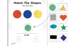 Match The Shape - Hands on Activity Book