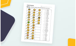 Matching Emojis with Emotions – SEL Activity