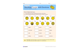 Matching Emojis with Emotions – SEL Activity