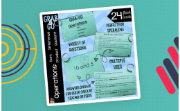 Math Flash Cards | Operations