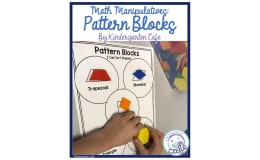 Math Manipulatives: Pattern Blocks Printables