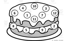 Math Mats: Counting by 1s - SET 3