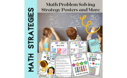 Math Problem Solving - Strategy Posters, Bookmarks & More