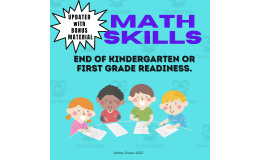 Math Skills Review Packet