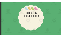 Meet A Celebrity Role Play Activity