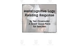 Metacognitive Logs: Reading Response