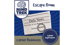 Middle School Career Exploration Escape Room