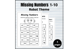 missing numbers worksheet 1-10 pdf - missing numbers grade 1