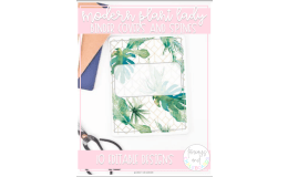 Modern Plant Lady Binder Covers