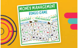 Money Management Bingo game Life Skill Budgeting Financial Literacy