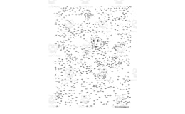 Monkey Extreme Difficulty Dot-to-Dot / Connect the Dots PDF