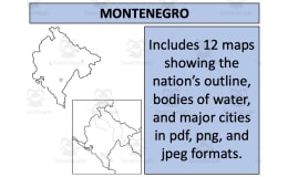 Montenegro Map Resources