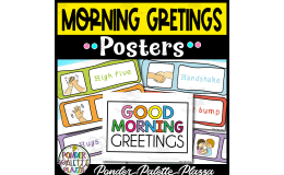 Morning Greetings Posters - Back to School