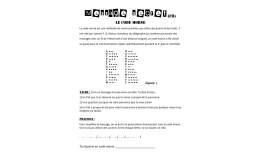 Morse Code Game! ( French Version )