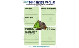 Mudslides Activity