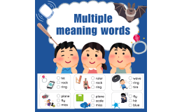 Multiple Meaning Words – Vocabulary Worksheets