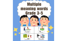 Multiple Meaning Words Worksheets | Grades 3–5