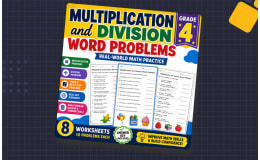 multiplication and division word problems grade 4 with answers