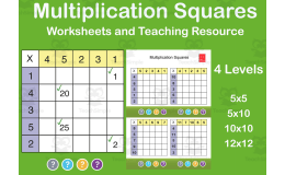 Multiplication up to 12x12 with (Almost) Unlimited Worksheets