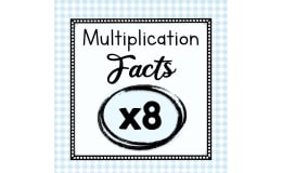 Multiply by 8 Worksheets with Answer Keys