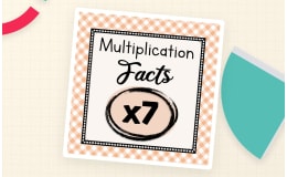 Multiply by 7 Worksheets with Answer Keys