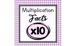 Multiply by Ten Worksheets | Multiplication | 10 Times Tables