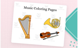Music Coloring Pages