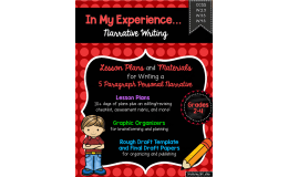 Narrative Writing Packet