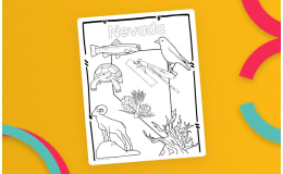 Nevada State Symbols Clip Art