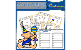 New Year's 2 Digit By 2 Digit Multiplication Task Cards With Response Sheet & Answer Key - EBOOK