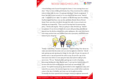 Noisy Neighbours Short Story | Advanced Lesson Plan