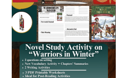 Novel Study Worksheets - Warriors in Winter - Magic Tree House