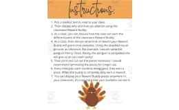 November Reward Buddy - Turkey