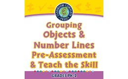 Number & Operations: Grouping Objects & Number Lines - Pre-Assessment & Teach the Skill - MAC Software