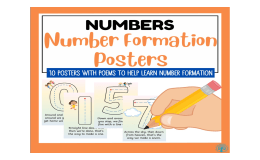 Number Formation posters