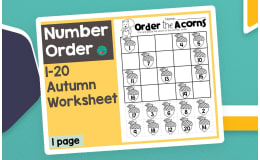 Number Order 1-20
