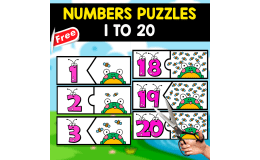 NUMBERS PUZZLES | 1 TO 20