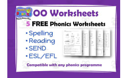 OO Phonics Worksheets: 5 FREE!