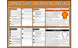 Orange Shirt Day Reading Passage - Every Child Matters Close Reading