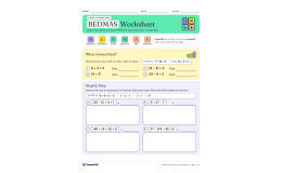 Order of Operations – 5 Real-Life BEDMAS Scenarios