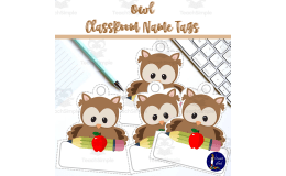 Owl Classroom Name Tags