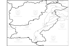 Pakistan Map Resources – 12 Map Layers