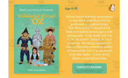 Park Lane School Presents The Wonderful Wizard of Oz (6-10 years)