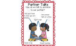 Partner Talk Anchor Charts – 3-Chart Set