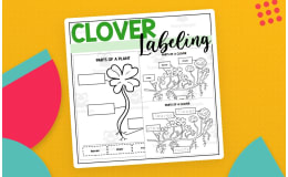 Parts of a Clover: Labeling a Clover Plant