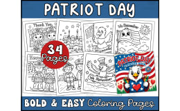 Patriot Day Coloring Pages | September 11th Coloring Sheets