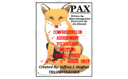 "Pax" Novel Study Unit